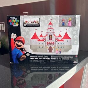 New THE SUPER MARIO MOVIE MUSHROOM CASTLE